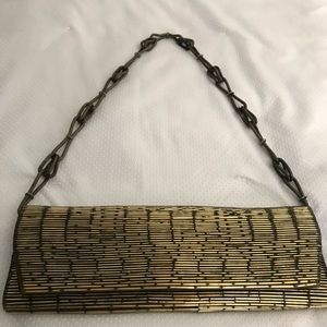 BCBGMaxAzria Chain Clutch Bag